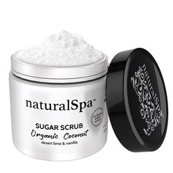 NATURAL SPA Sugar scrub - organic coconut - desert lime & vanilla